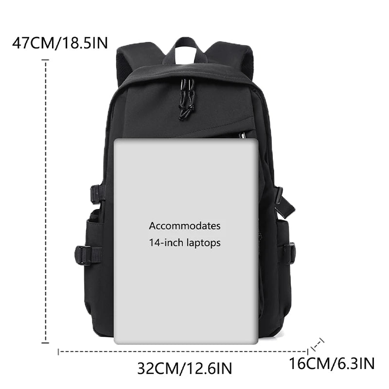 UniPack 15" Waterproof School Backpack