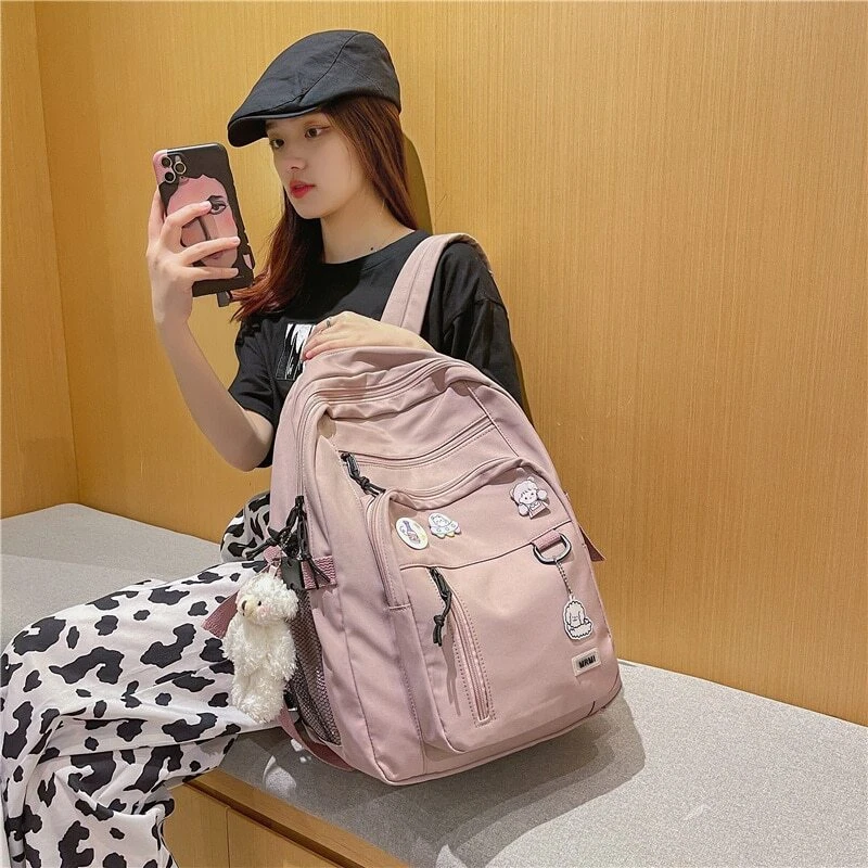 Double-Deck Waterproof School Backpack V2