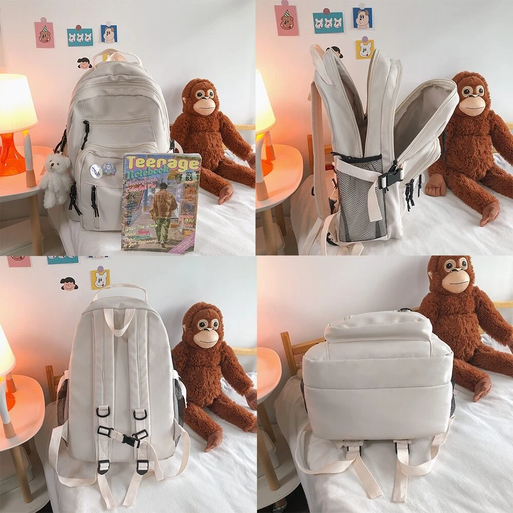 Double-Deck Waterproof School Backpack V2