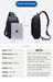 Anti-theft Waterproof Crossbody Backpack - More than a backpack