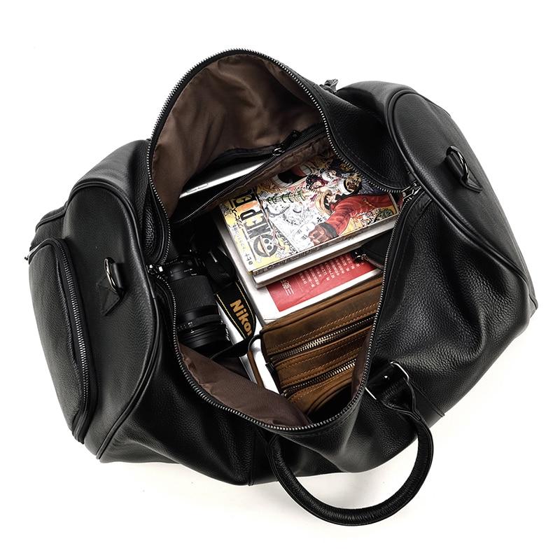 Genuine Leather Travel Bag - More than a backpack