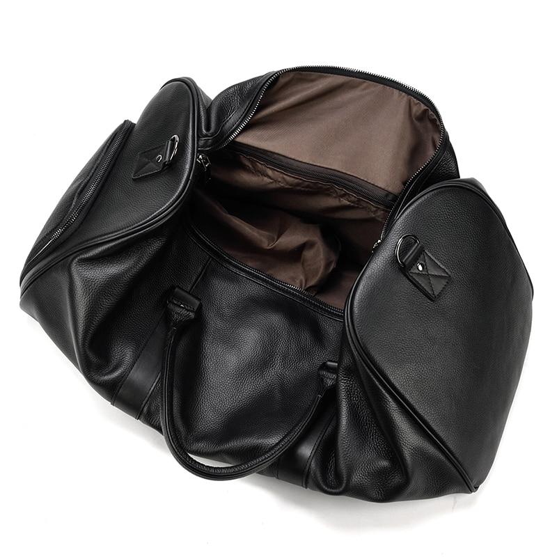 Genuine Leather Travel Bag - More than a backpack