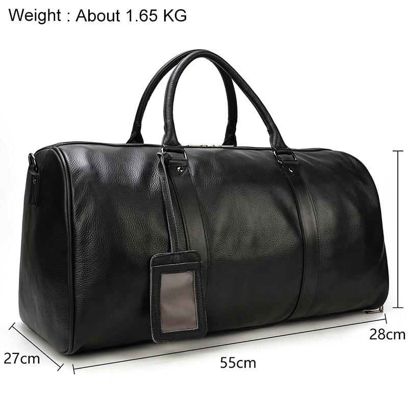 Genuine Leather Travel Bag - More than a backpack
