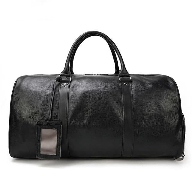 Genuine Leather Travel Bag - More than a backpack