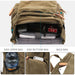 Large Canvas Travel Backpack - More than a backpack