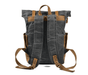 Military Roll-top Canvas Backpack - More than a backpack