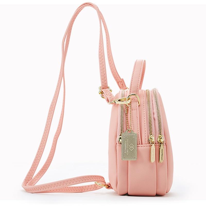 Soft Faux-Leather Mini Backpack - More than a backpack
