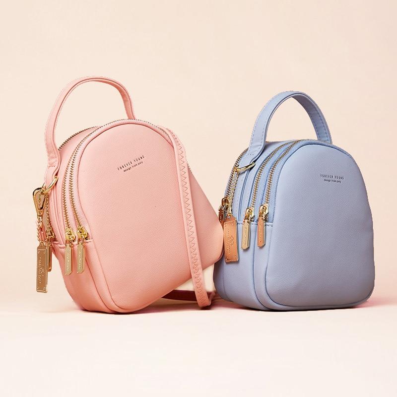 Soft Faux-Leather Mini Backpack - More than a backpack