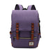 Vintage Oxford Travel Laptop Backpack - More than a backpack